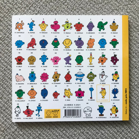 Monsieur Madame, M. Courageux - Hargreaves R.