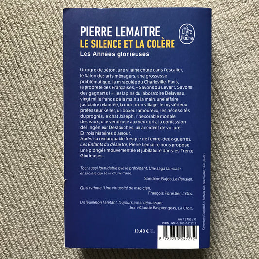 Lemaitre, Pierre - Le silence et la colère