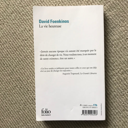 Foenkinos, David - La vie heureuse