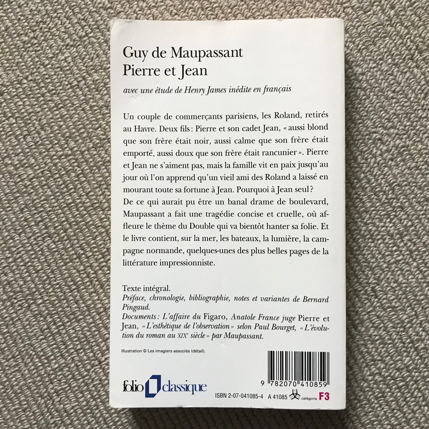Maupassant de, Guy - Pierre et Jean