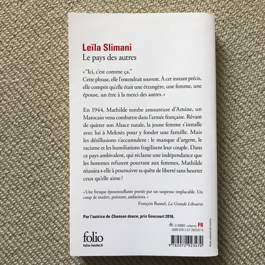 Slimani, Leïla - Le pays des autres