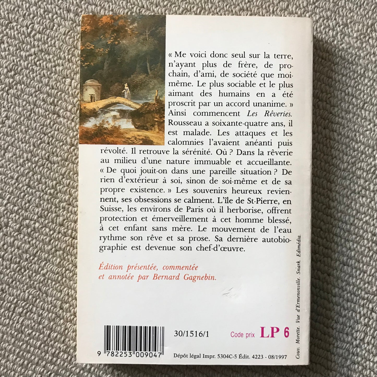 Rousseau, Jean-Jacques - Les rêveries du promeneur solitaire