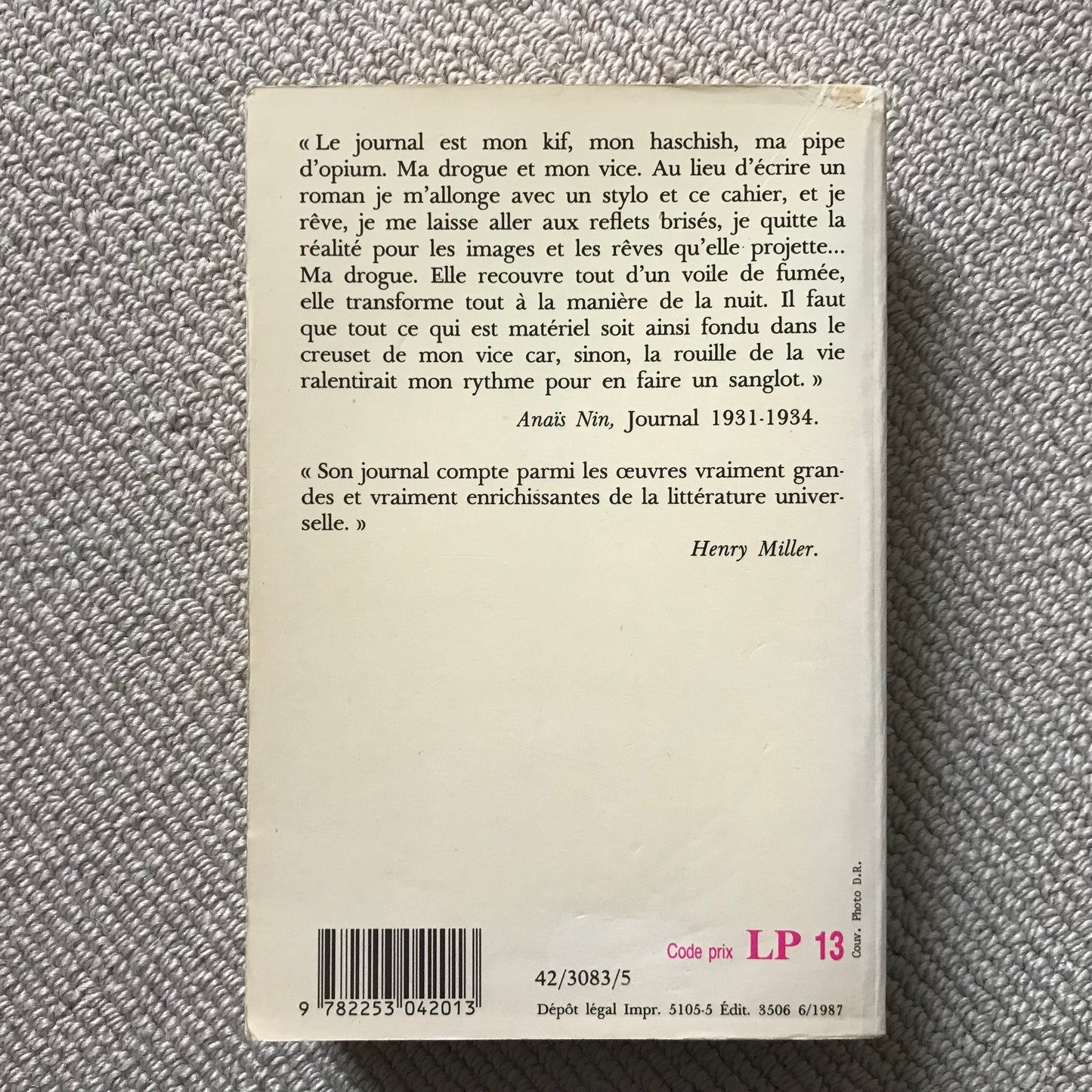 Nin, Anaïs - Journal 1, 1931-1934