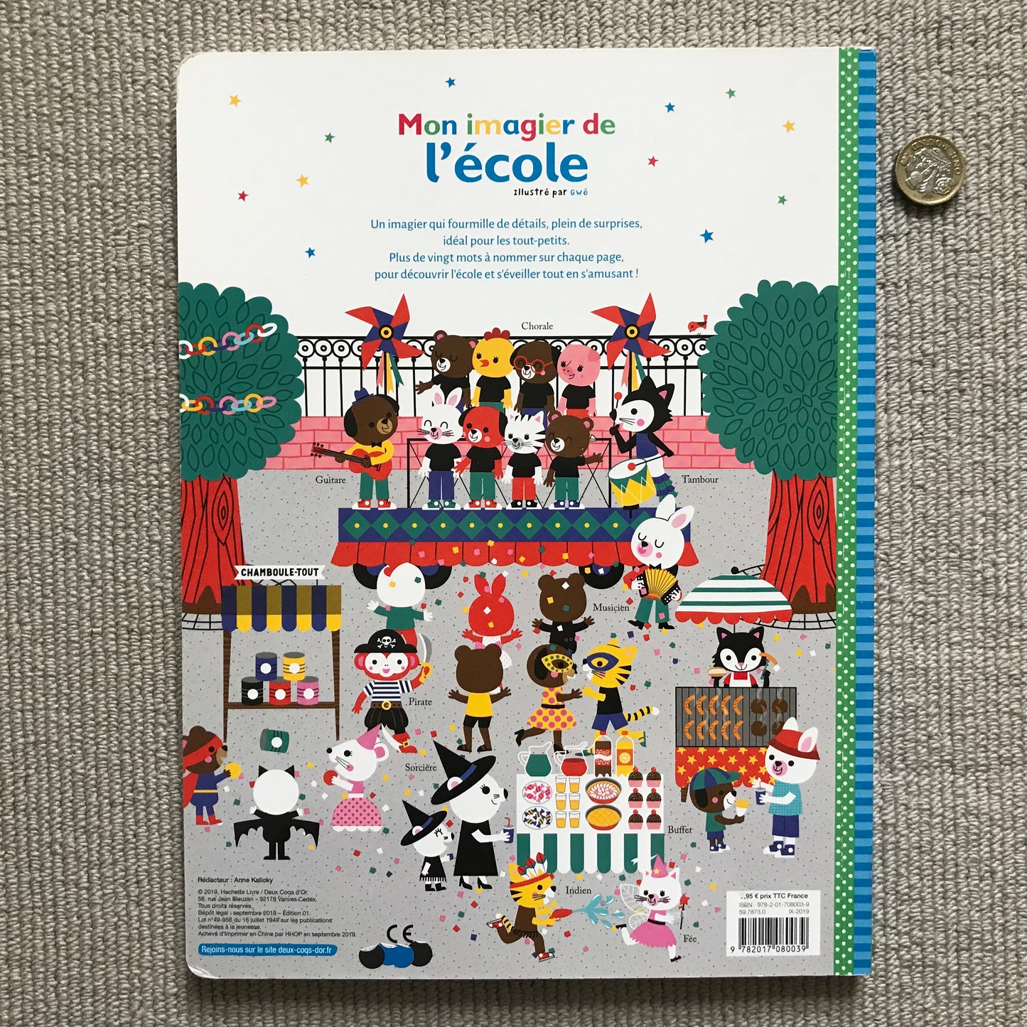 Mon imagier de l’école - Gwé