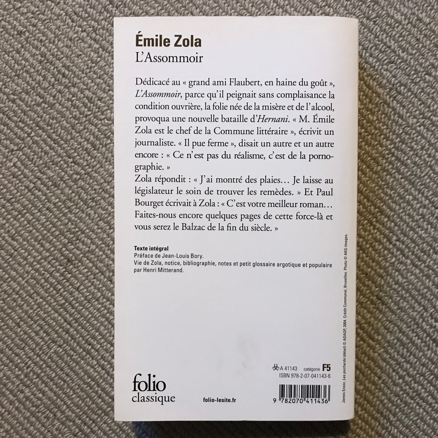 Zola, Emile - L’assommoir