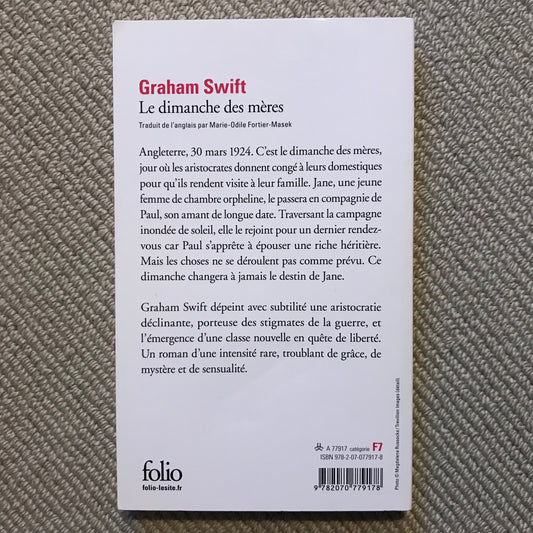 Swift, Graham - Le dimanche des mères