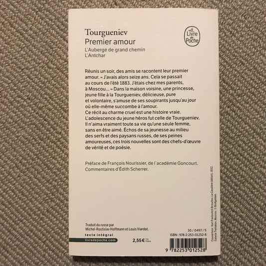 Tourgueniev, Ivan - Premier amour