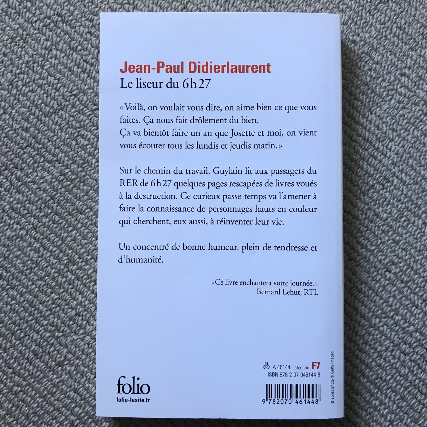 Didierlaurent, Jean-Paul - Le liseur du 6h27