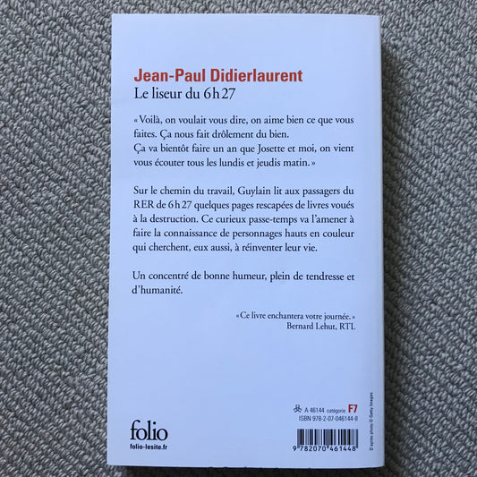 Didierlaurent, Jean-Paul - Le liseur du 6h27