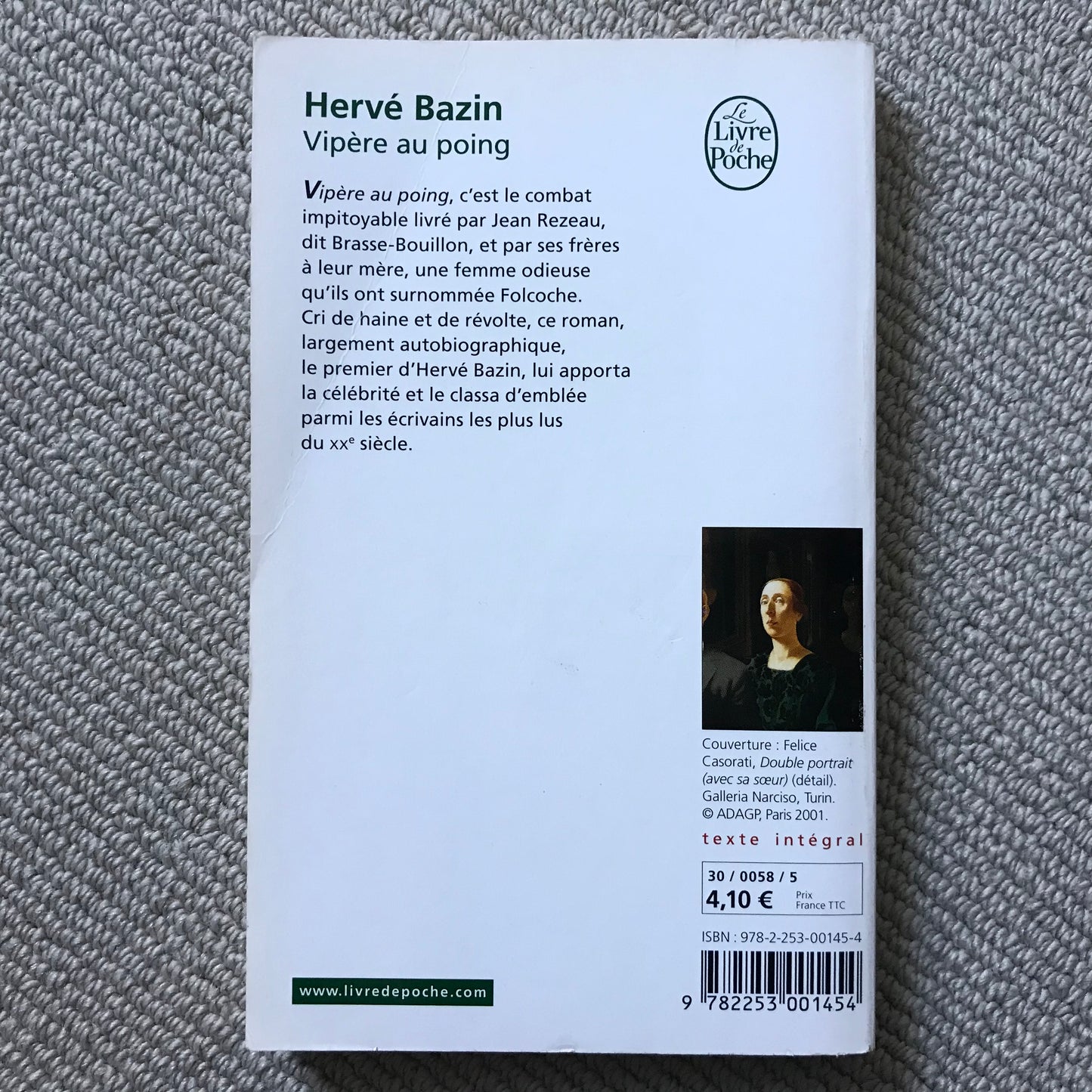 Bazin, Hervé - Vipère au poing