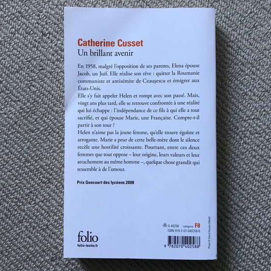 Cusset, Catherine - Un brillant avenir