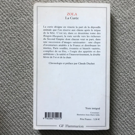 Zola, Emile - La curée