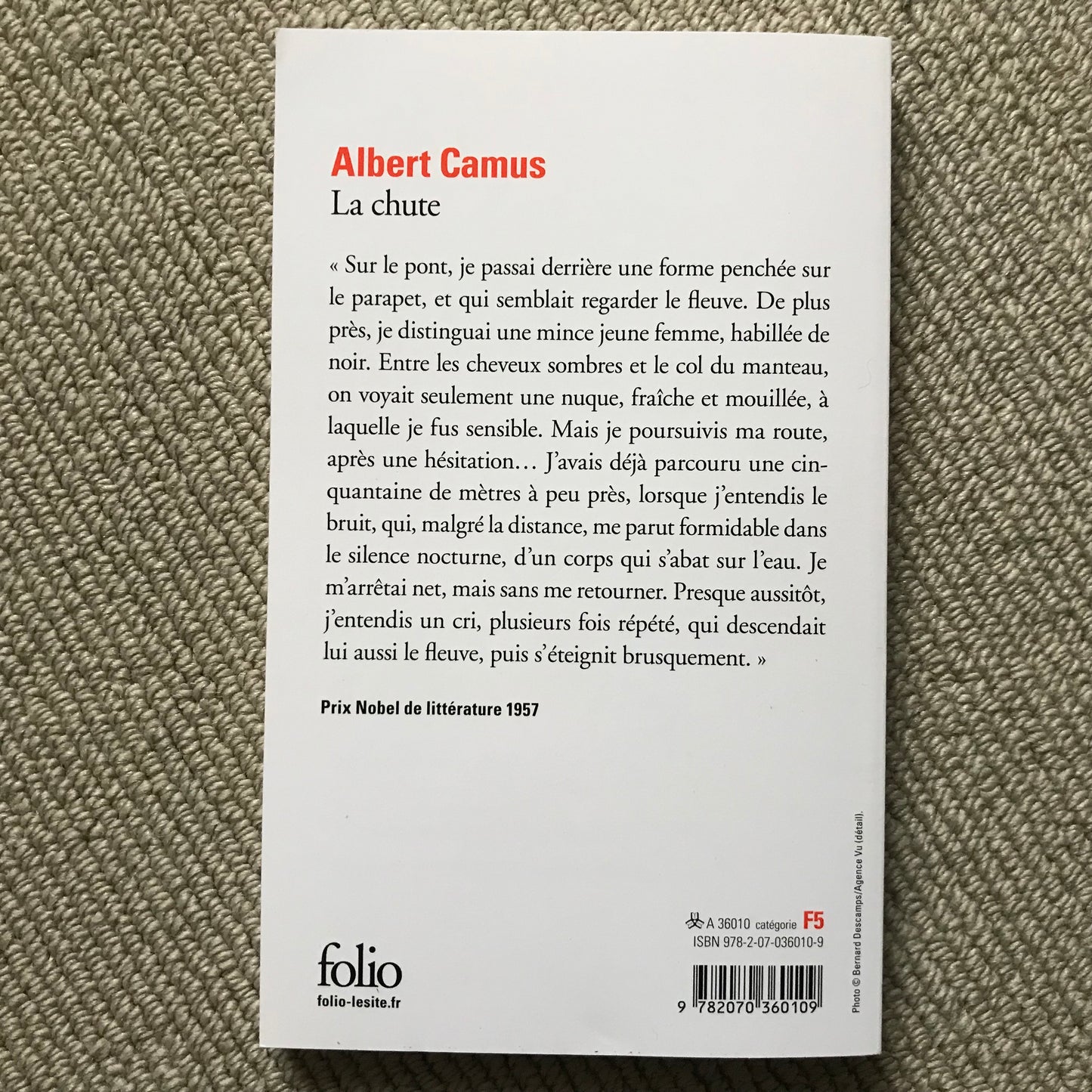 Camus, Albert - La chute