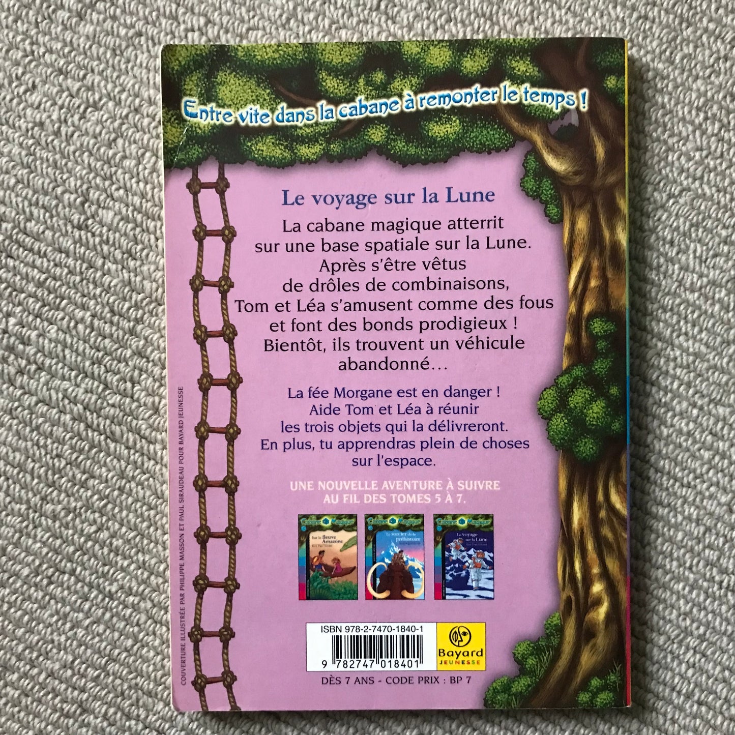 La cabane magique 07: Un voyage sur la Lune - Mary Pope Osborne