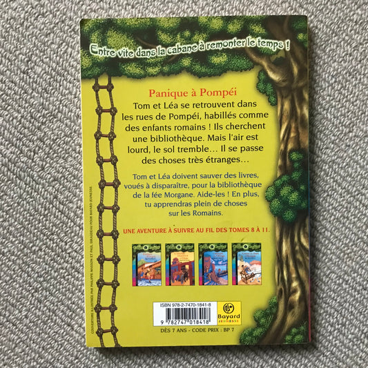 La cabane magique 08: Panique à Pompéi - Mary Pope Osborne
