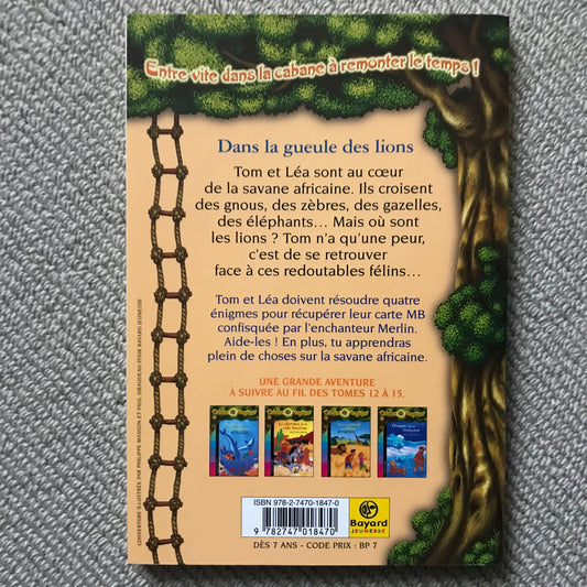 La cabane magique 14: Dans la gueule des lions - Mary Pope Osborne