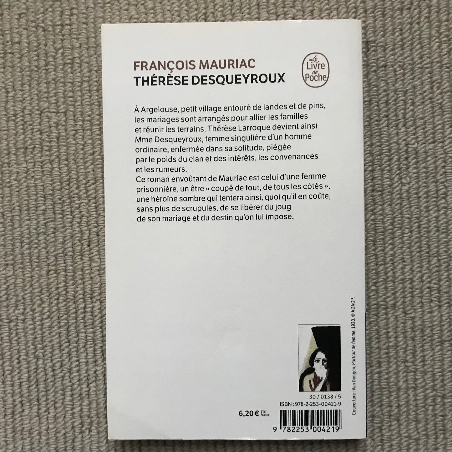 Mauriac, François - Thérèse Desqueyroux