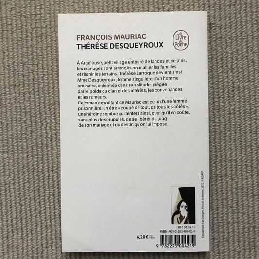 Mauriac, François - Thérèse Desqueyroux