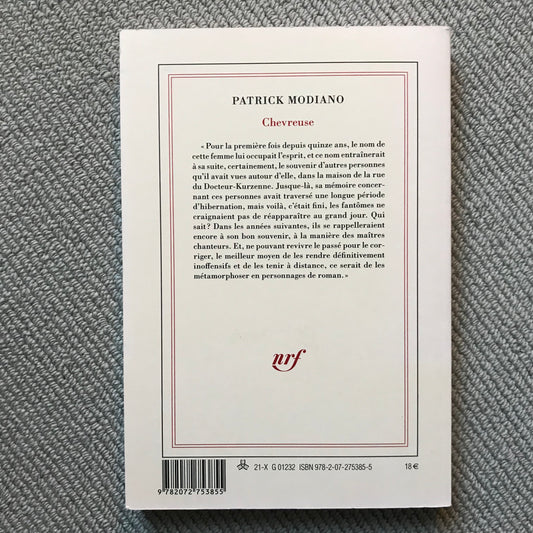 Modiano, Patrick - Chevreuse