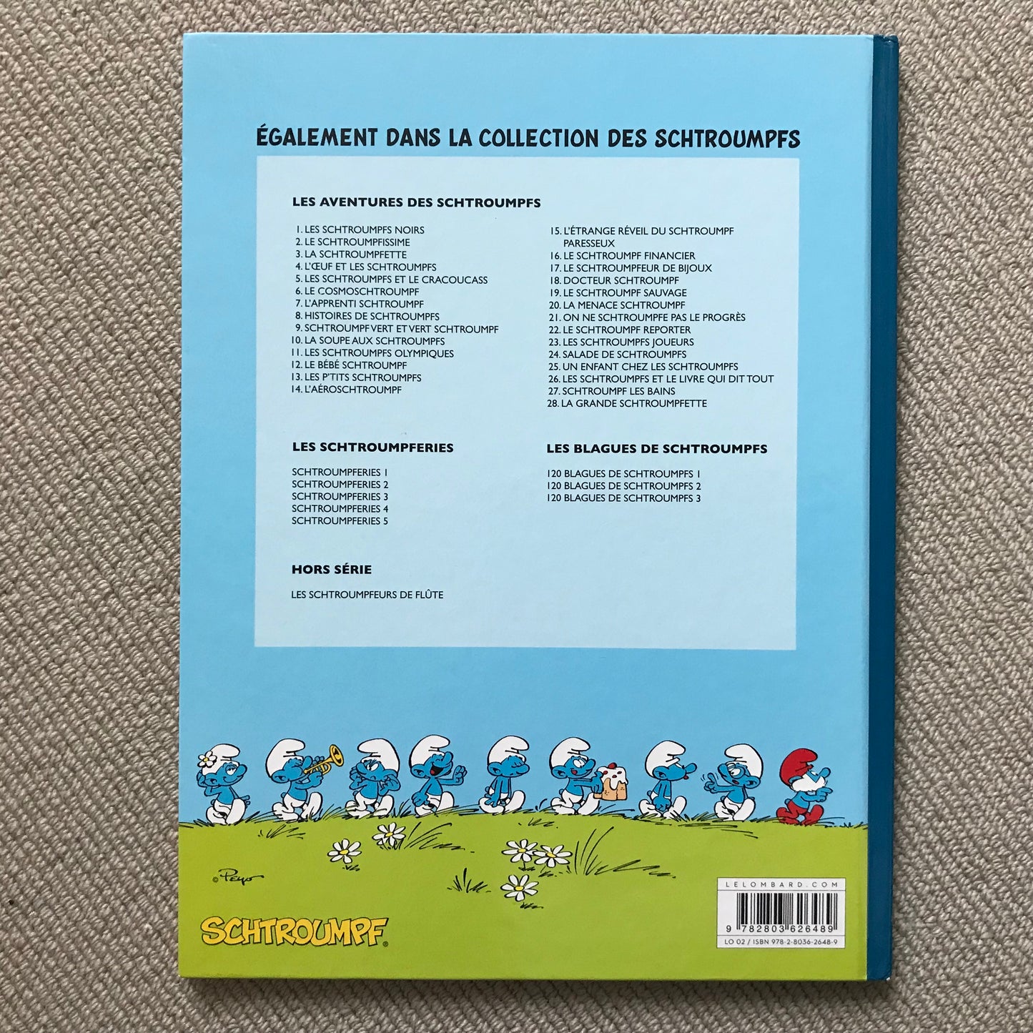 Les Schtroumpfs T.28 - La grande schtroumpfette - d’après Peyo