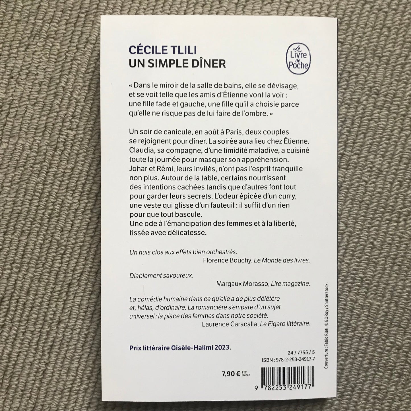 Tlili, Cécile - Un simple dîner