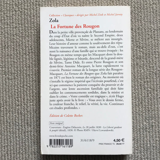 Zola, Emile - La fortune des Rougon