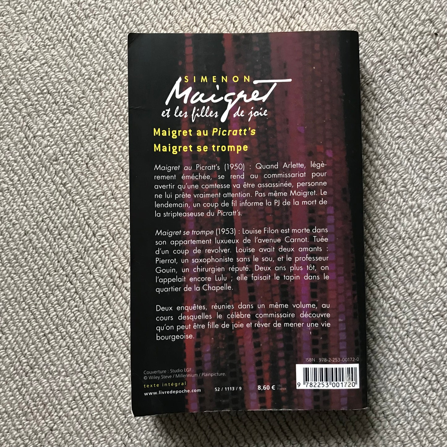 Simenon - Maigret et les filles de joie + Maigret au Picratt’s + Maigret se trompe