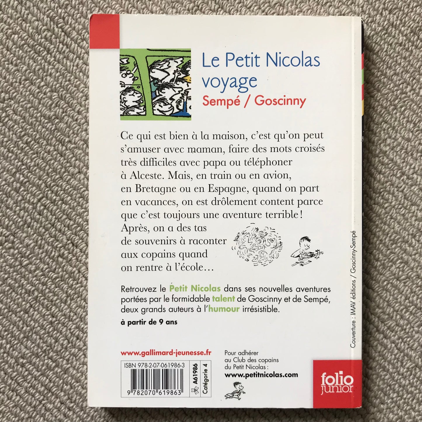 Goscinny & Sempé - Le Petit Nicolas voyage