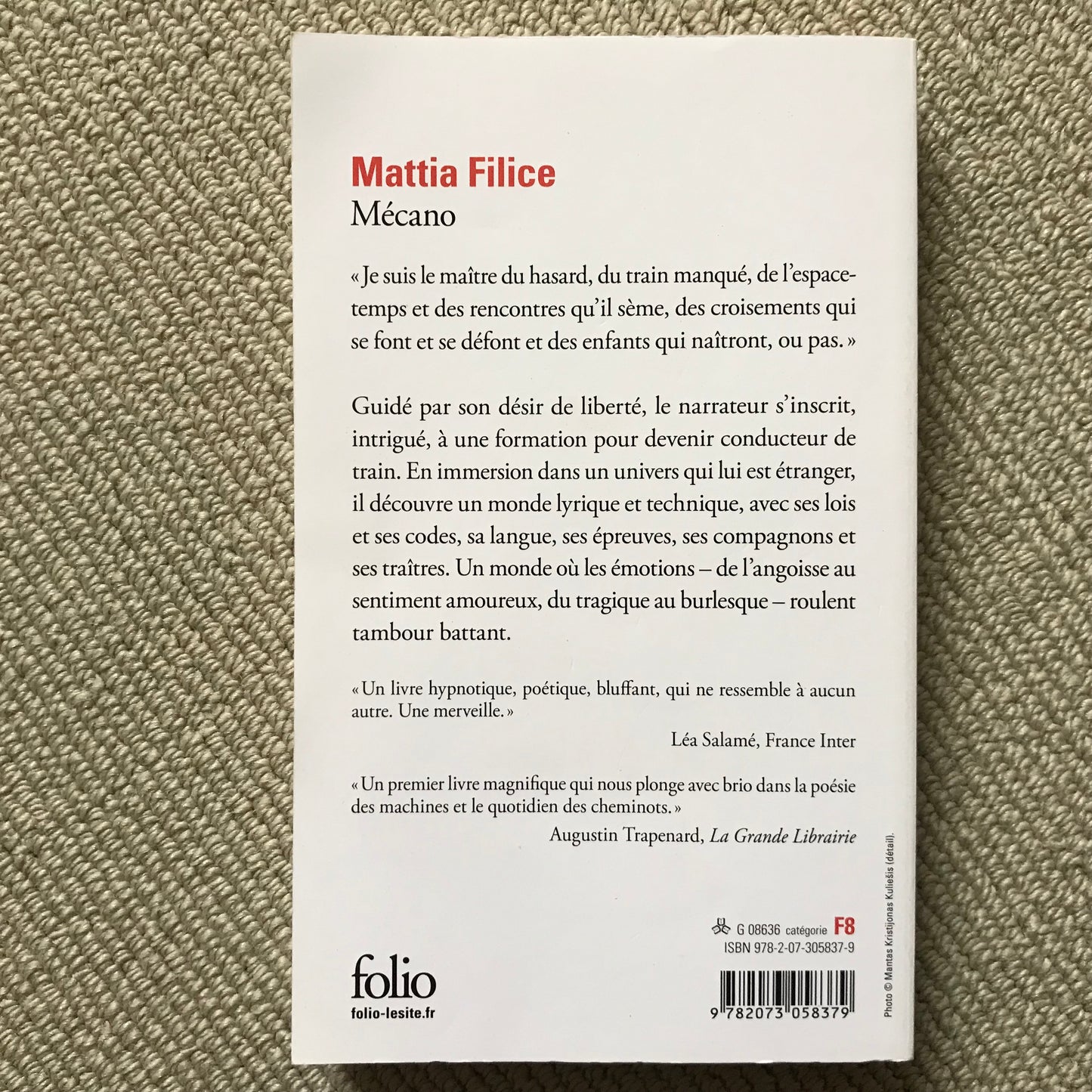 Filice, Mattia - Mécano