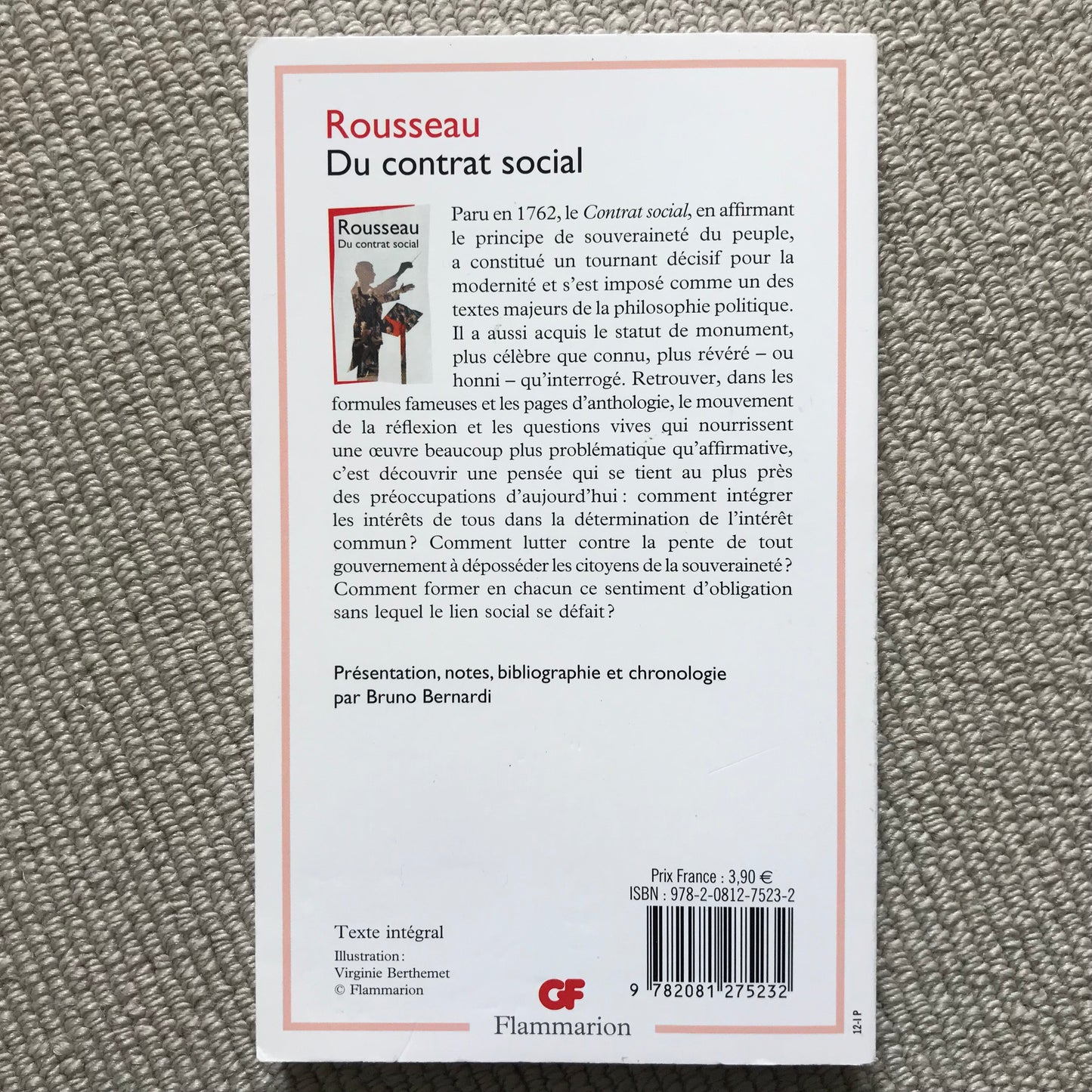 Rousseau, Jean-Jacques - Du contrat social