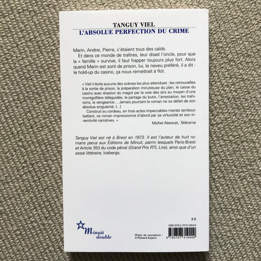 Viel, Tanguy - L’absolue perfection du crime