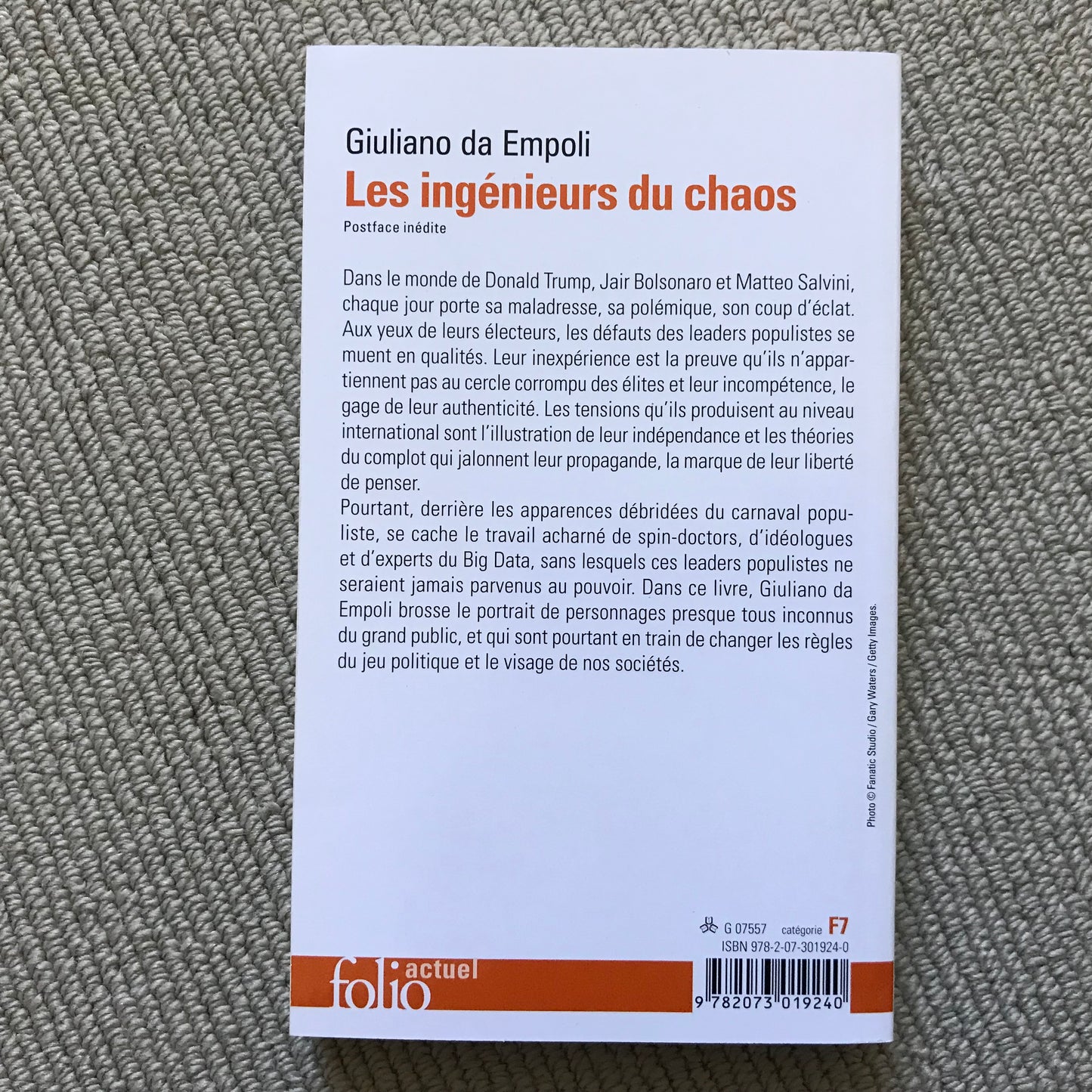 Empoli da, Giuliano - Les ingénieurs du chaos