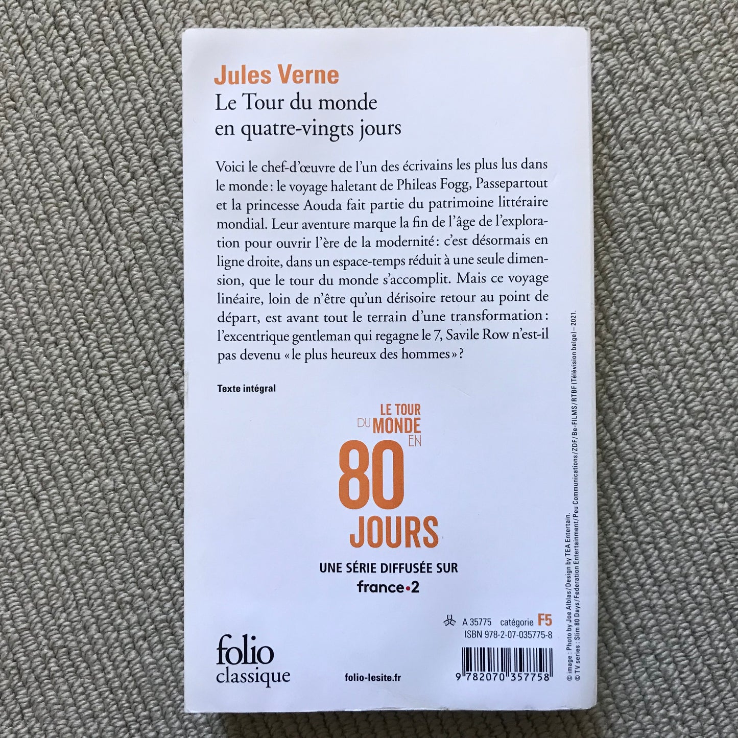 Verne, Jules - Le tour de monde en quatre-vingts jours