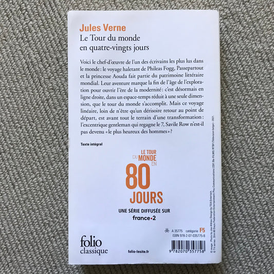 Verne, Jules - Le tour de monde en quatre-vingts jours