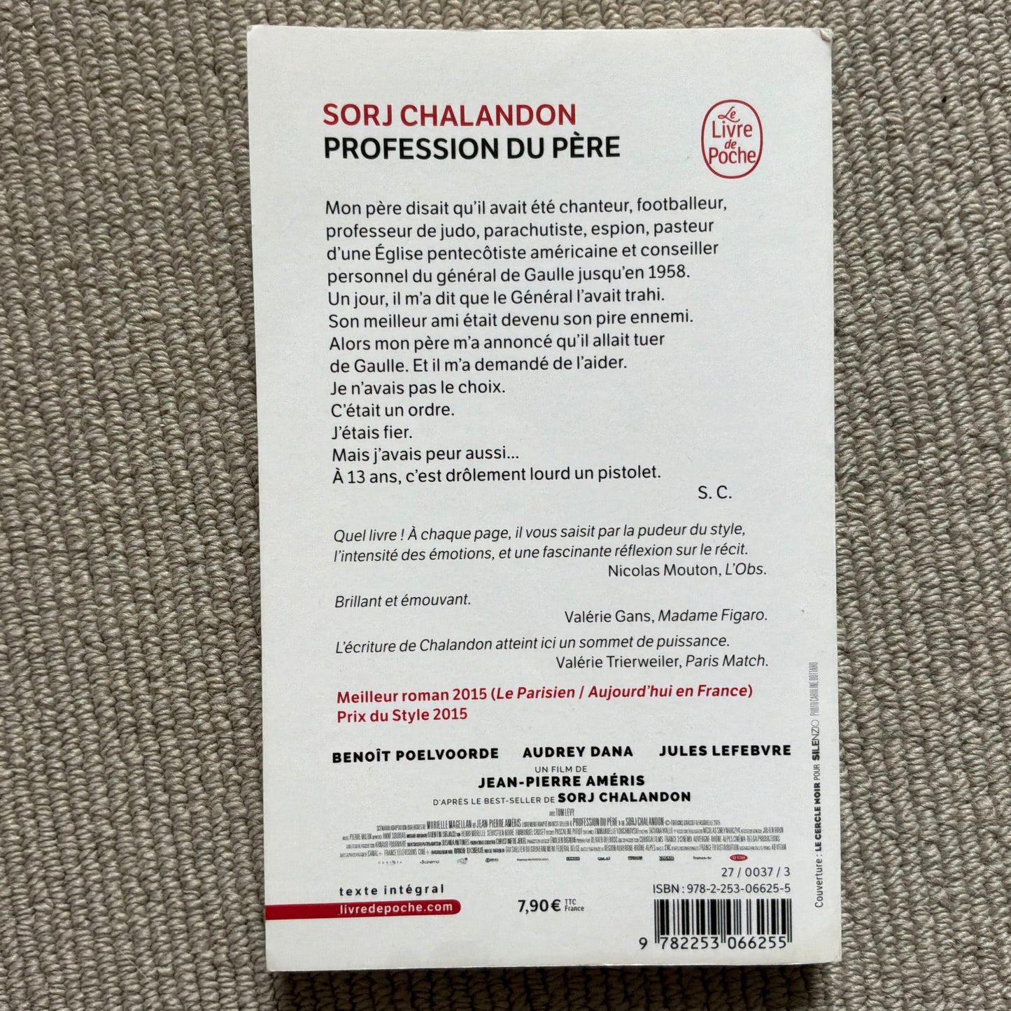 Chalandon, Sorj - Profession du père