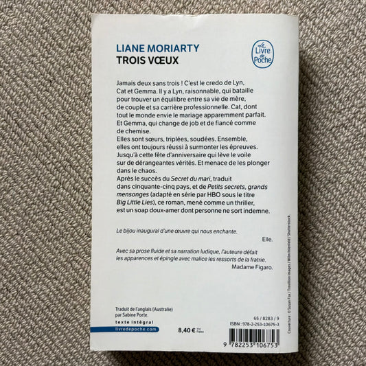 Moriarty, Liane - Trois vœux