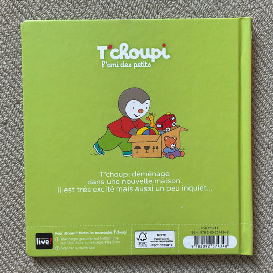 T’choupi déménage - Courtin, Thierry