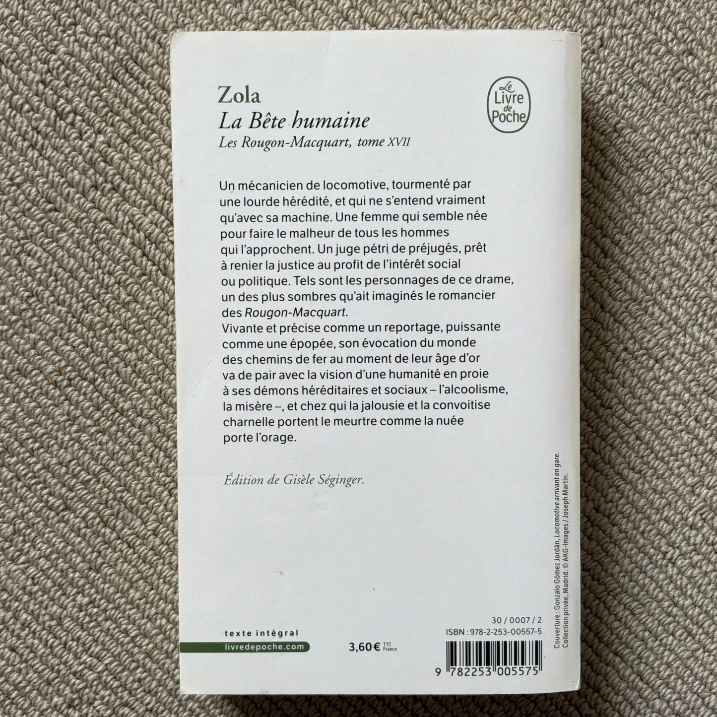 Zola, Emile - La bête humaine