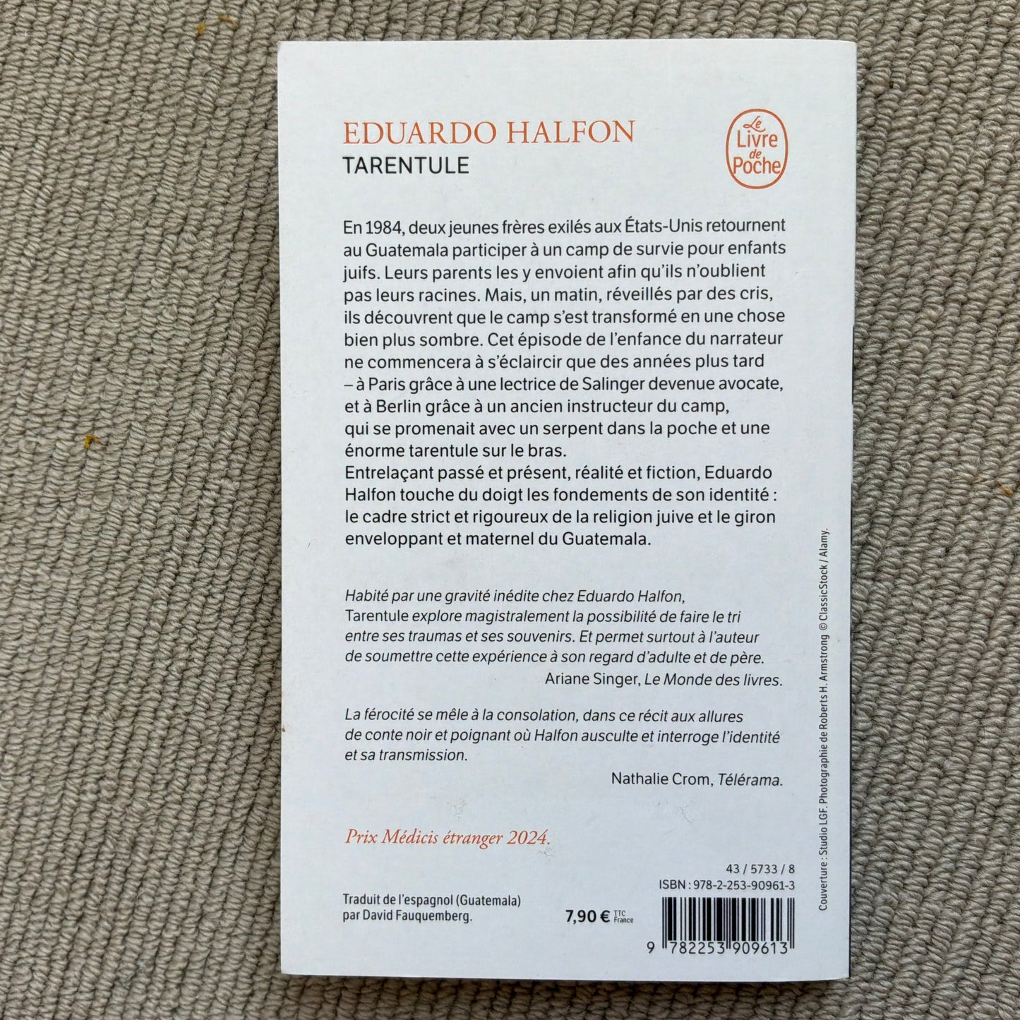 Halfon, Eduardo - Tarentule