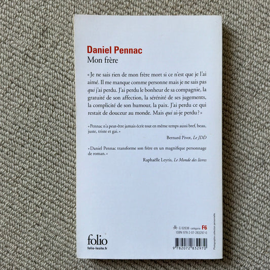 Pennac, Daniel - Mon frère