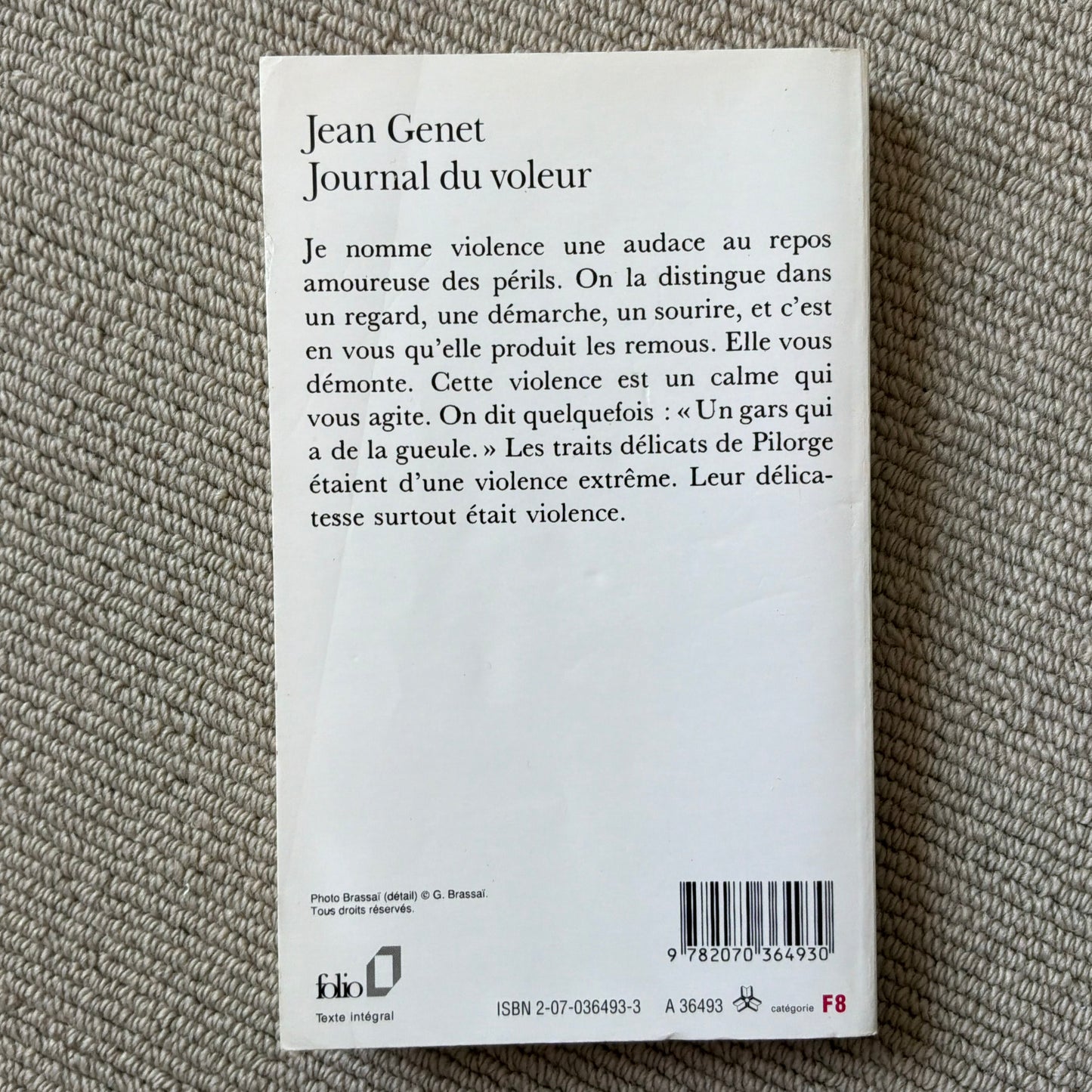Genet, Jean - Journal du voleur