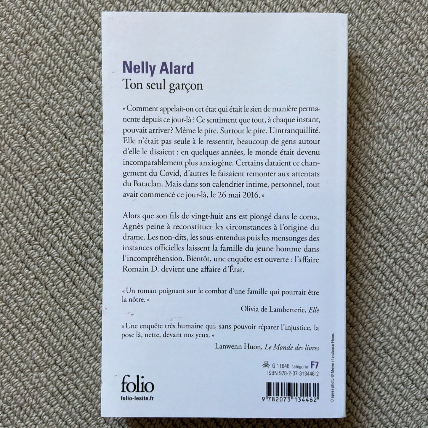Allard, Nelly - Ton seul garçon