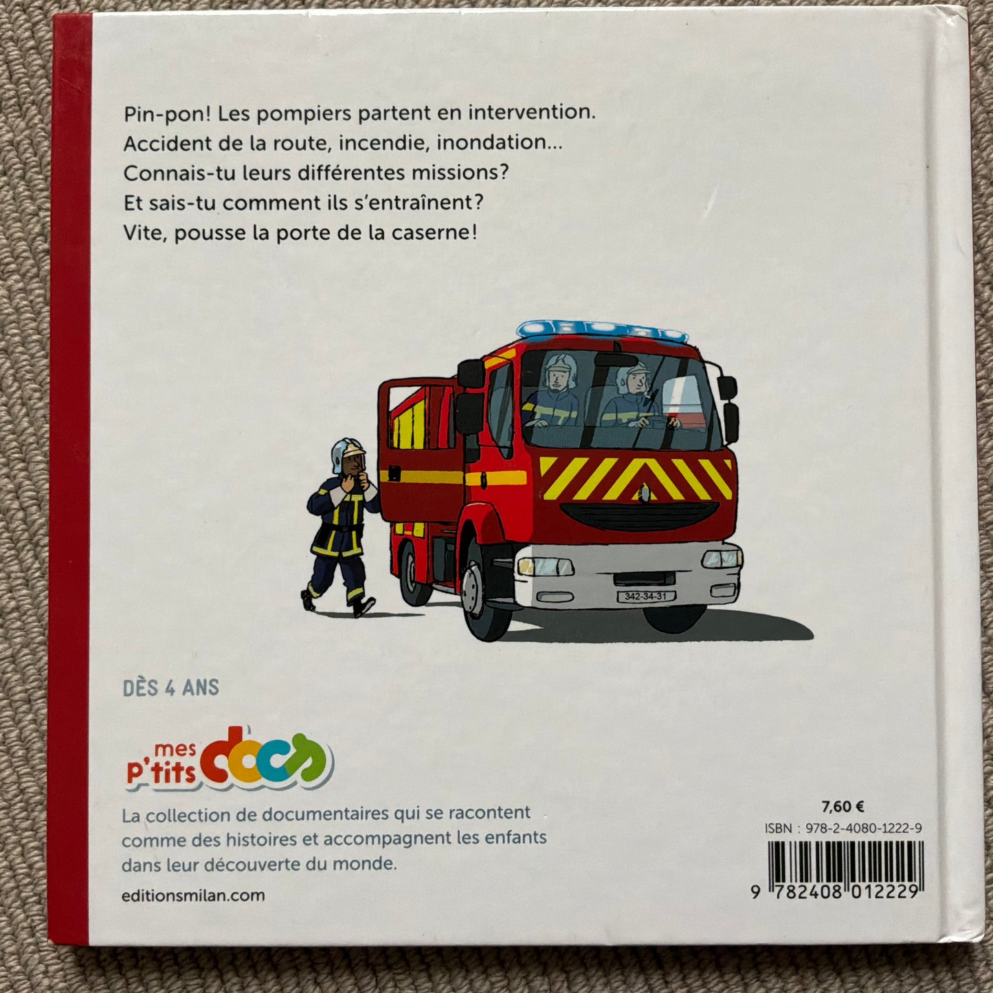 Mes p’tits docs: Les pompiers