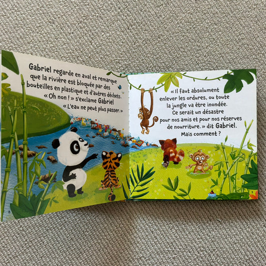 Petit panda Gabriel sauce la planète