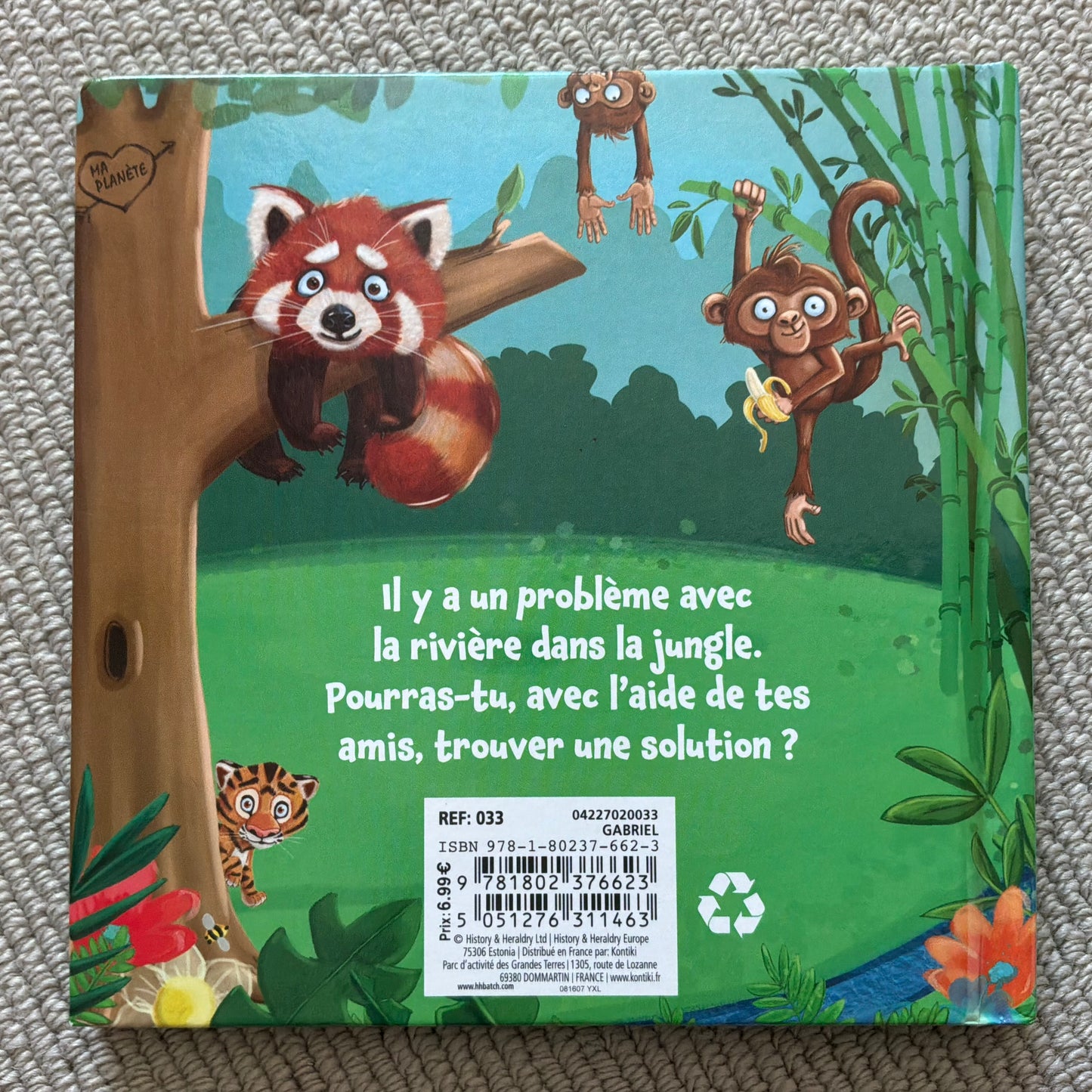 Petit panda Gabriel sauce la planète