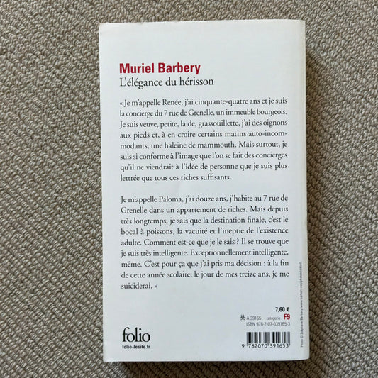 Barbery, Muriel - L’élégance du hérisson