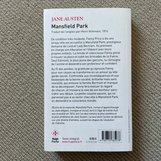 Austen, Jane - Mansfield Park