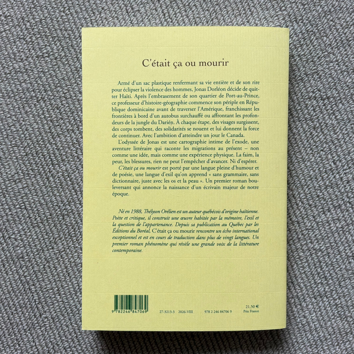 Orélien, Thélyson - C’était ça ou mourir