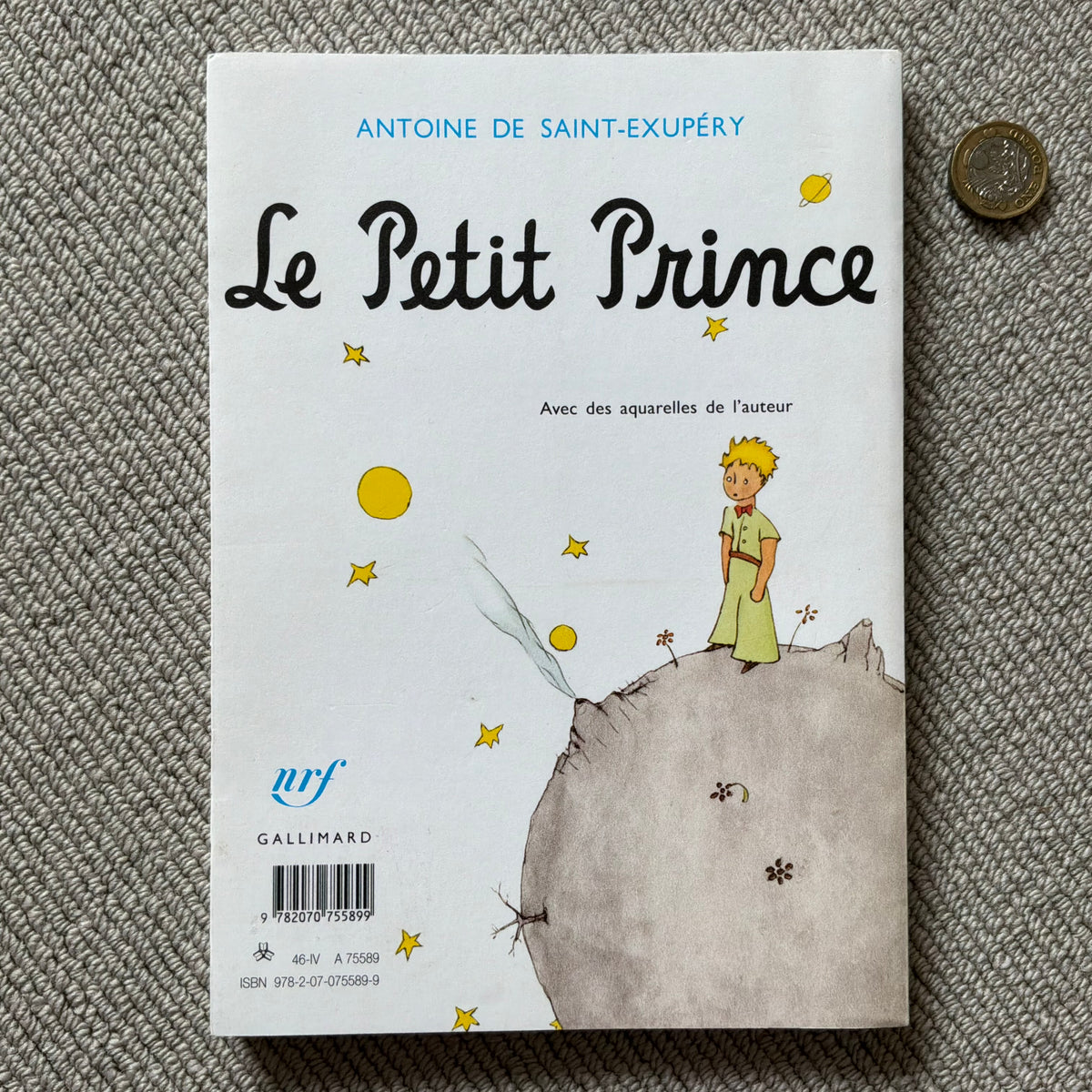 Saint-Exupéry de, Antoine - Le Petit Prince (avec des aquarelles de l’auteur)