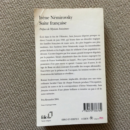 Irène Némirovsky - Suite française